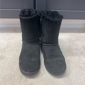 UGG Black Bailey Bow Boots